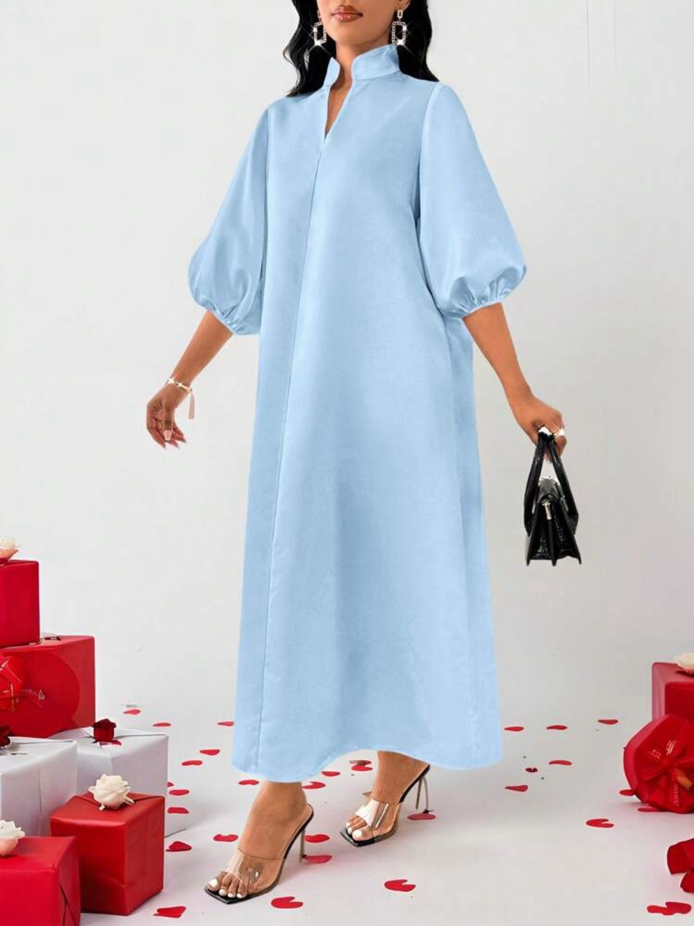 Blue SHEIN dress